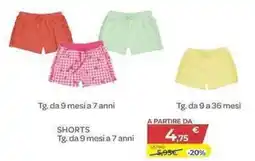 Bimbo Store Shorts offerta