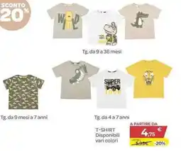 Bimbo Store T-shirt disponibili offerta