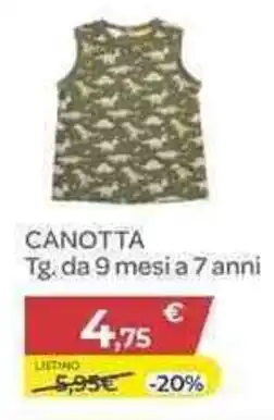 Bimbo Store Canotta offerta