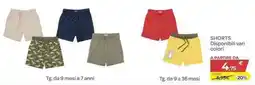 Bimbo Store Shorts disponibili offerta