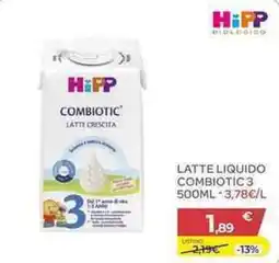 Bimbo Store Hipp latte liquido combiotic 3 offerta