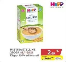 Bimbo Store Hipp pastina stelline offerta