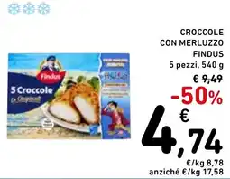 Spazio Conad Croccole con merluzzo FINDUS offerta