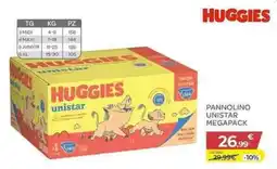 Bimbo Store Huggies pannolino unistar megapack offerta