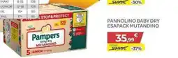 Bimbo Store Pamper pannolino baby dry esapack mutandino offerta