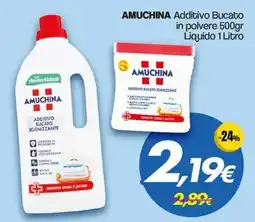 Franzy's AMUCHINA Additivo Bucato in polvere Liquido offerta