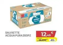 Bimbo Store Pampers salviette acqua pura offerta