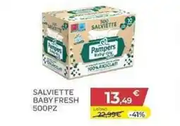 Bimbo Store Pampers salviette baby fresh offerta