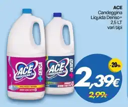 Franzy's ACE Candeggina Liquida Denso+ offerta