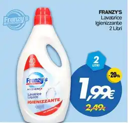 Franzy's FRANZY'S Lavatrice Igienizzante offerta