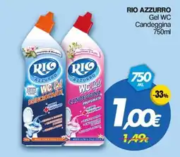 Franzy's RIO AZZURRO Gel WC Candeggina offerta