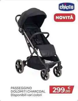 Bimbo Store Chicco passeggino dolomiti charcoal offerta