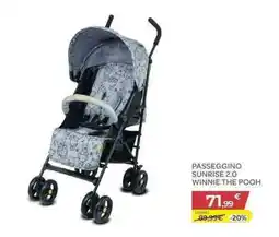 Bimbo Store Giordani passeggino sunrise 2.0 winnie the pooh offerta