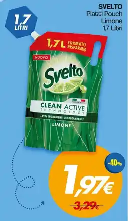 Franzy's SVELTO Piatti Pouch Limone offerta