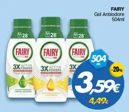 Franzy's FAIRY Gel Antiodore offerta