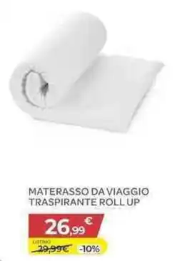 Bimbo Store Giordani materasso da viaggio traspirante roll up offerta