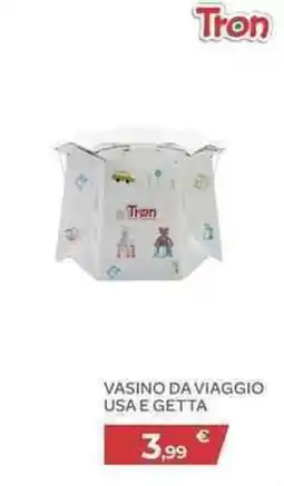 Bimbo Store Tron vasino da viaggio usa e getta offerta