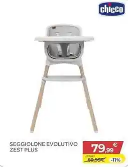 Bimbo Store Chicco seggiolone evolutivo zest plus offerta
