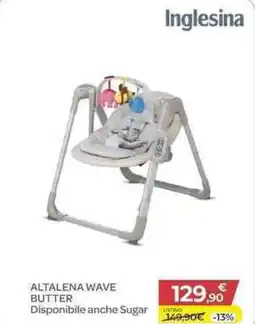 Bimbo Store Inglesina altalena wave butter offerta