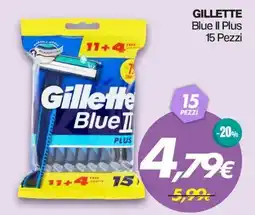 Franzy's GILLETTE Blue II Plus 15 Pezzi offerta