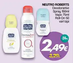 Franzy's NEUTRO ROBERTS Deodorante offerta