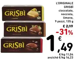 Spazio Conad L'originale GRISBÌ offerta