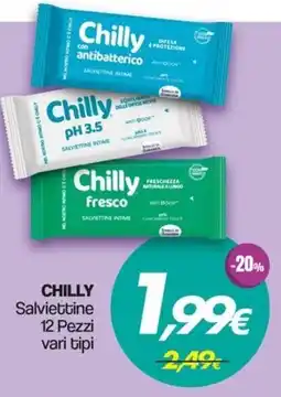 Franzy's CHILLY Salviettine offerta