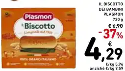 Spazio Conad Il biscotto dei bambini PLASMON offerta
