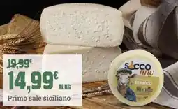 Banco Fresco Primo sale siciliano offerta