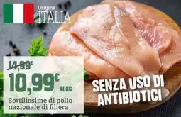 Banco Fresco Sottilissime di pollo nazionale di filiera offerta