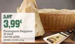 Banco Fresco Parmigiano Reggiano 16 mesi Cavola offerta