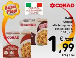 Spazio Conad Ragu CONAD offerta