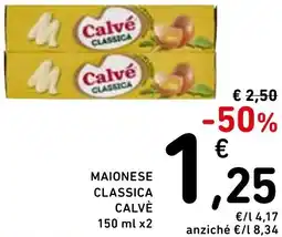 Spazio Conad Maionese classica CALVÈ offerta
