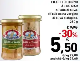 Spazio Conad Filetti di tonno ÀS DO MAR offerta