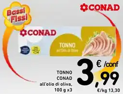 Spazio Conad Tonno CONAD offerta