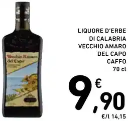 Spazio Conad Liquore d'erbe di calabria VECCHIO AMARO DEL CAPO CAFFO offerta