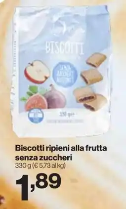 In'S Mercato Vita Well Biscotti ripieni alla frutta senza zuccheri offerta