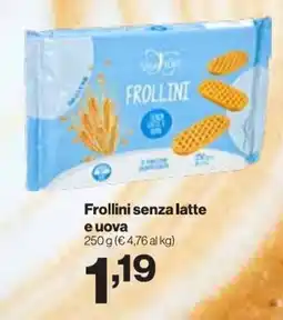 In'S Mercato Vita Well Frollini senza latte e uova offerta