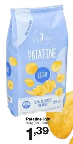 In'S Mercato Vita Well Patatine light offerta