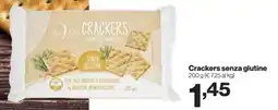 In'S Mercato Vita Well Crackers senza glutine offerta