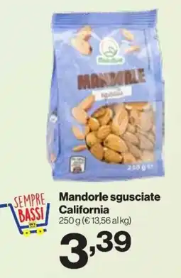 In'S Mercato MadreSole Mandorle sgusciate California offerta