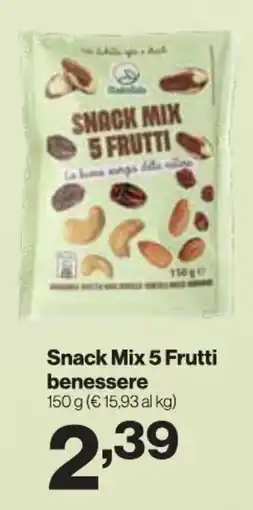 In'S Mercato MadreSole Snack Mix 5 Frutti benessere offerta