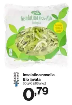In'S Mercato Insalatina novella Bio lavata offerta