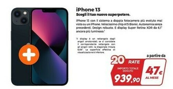 Expert Apple iphone 13 128gb blu offerta