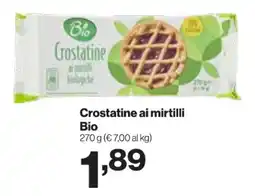 In'S Mercato Crostatine ai mirtilli Bio offerta