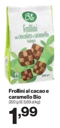 In'S Mercato Frollini al cacao e caramello Bio offerta