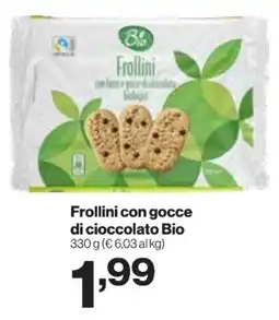 In'S Mercato Frollini con gocce di cioccolato Bio offerta