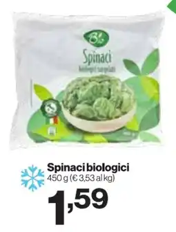 In'S Mercato Spinaci biologici offerta