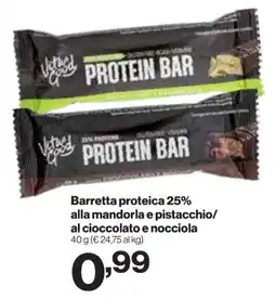 In'S Mercato Barretta proteica 25% alla mandorla e pistacchio/ al cioccolato e nocciola offerta