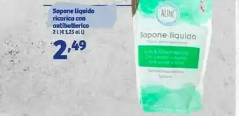 In'S Mercato Sapone liquido ricarica con antibatterico offerta